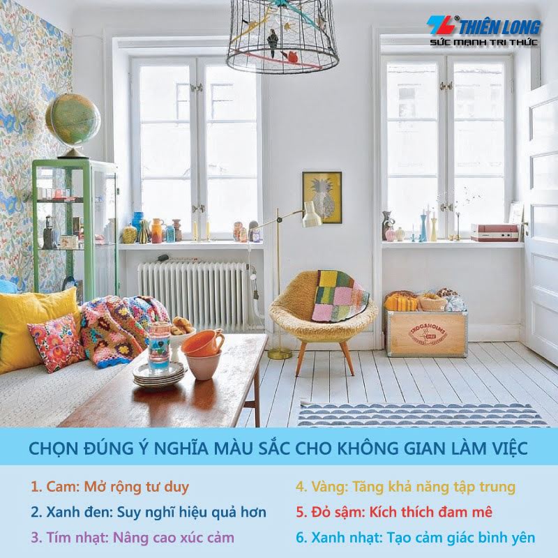 Một vài gợi ý nhỏ để chọn màu sắc không gian sống trở nên 