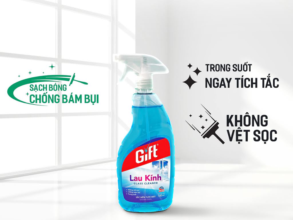 Nước lau kính Gift  580ml